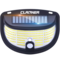 CLAONER 198 LED Solar Power Wall Light PIR Motion Sensor Outdoor Security Lamp